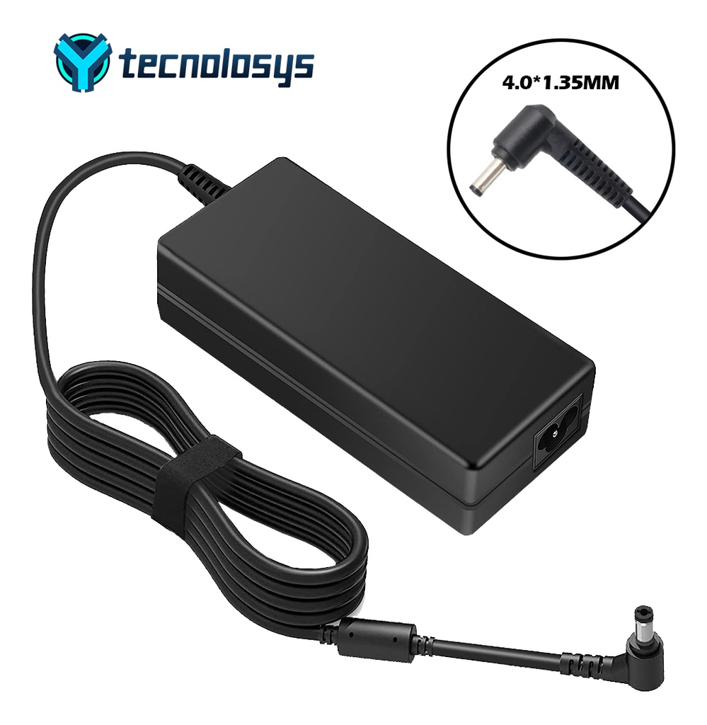 CARGADOR PORTATIL ASUS VIVOBOOK 19V 1.75 AMP 4.0*1.35MM HOMOLOGADO
