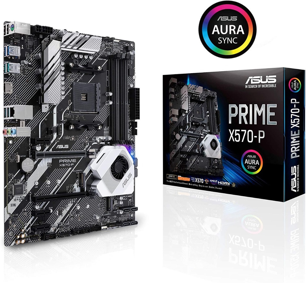 Combo Board Procesador AMD Ryzen 5600G + X570-P Asus