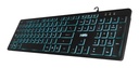 COMBO TECLADO MOUSE POWER GROUP NC-901 ALAMBRICO RETROILUMINADO