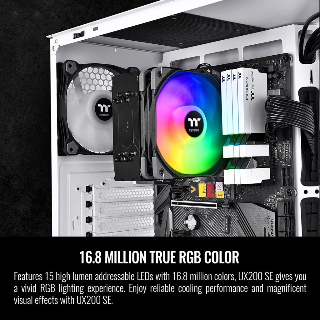 COOLER Thermaltake UX200 SE - Placa base ARGB Sync