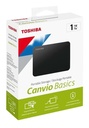 Disco Portable Toshiba Canvio Basics 1TB 3.0, Black