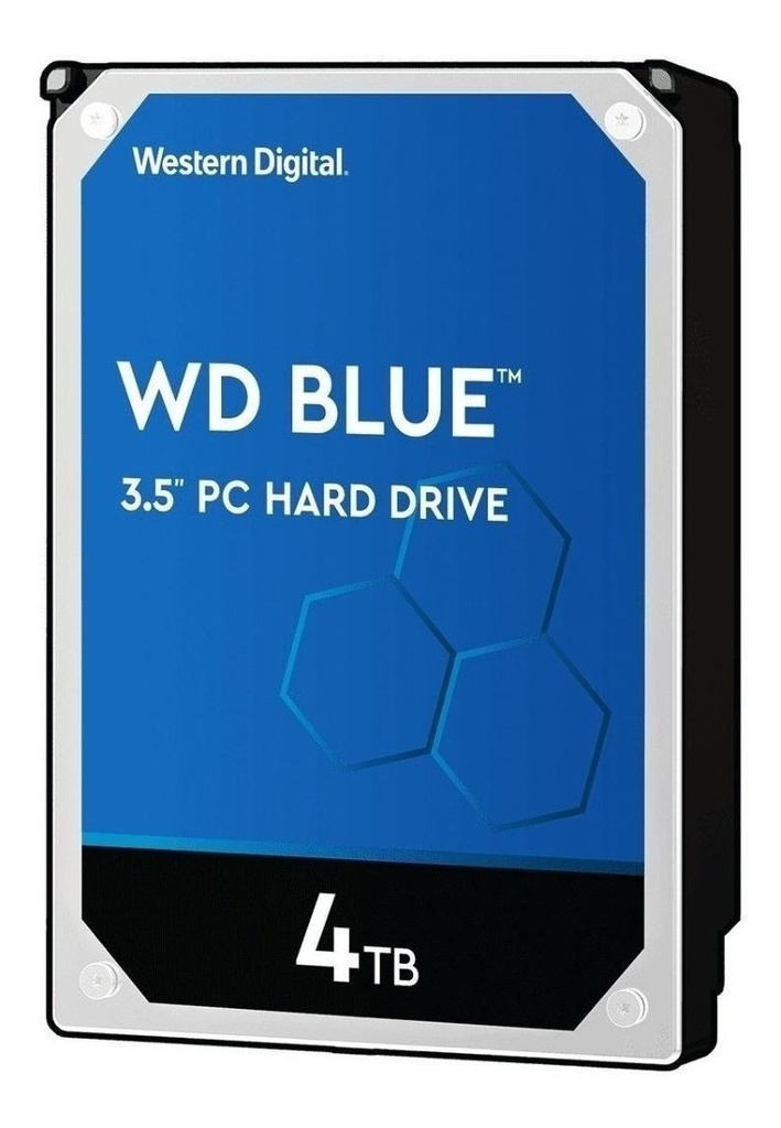 Disco Duro HDD 4TB  Western Digital WD Blue