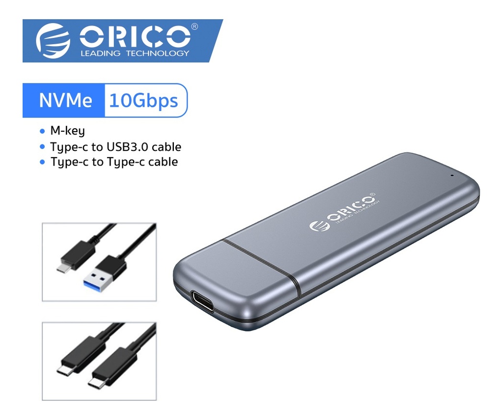 ENCLOSURE ORICO NVME M.2  M2L2-V03C3