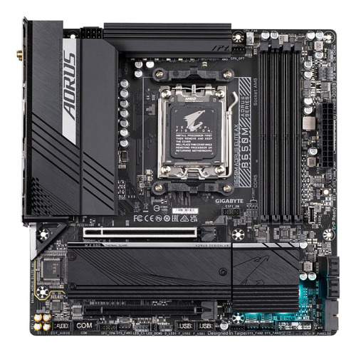 Board GIGABYTE B650M AORUS Elite AX (DDR5/AM5/LGA 1718/Micro-ATX)