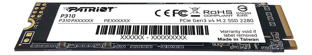 SSD M.2 NVME 240GB PATRIOT P310