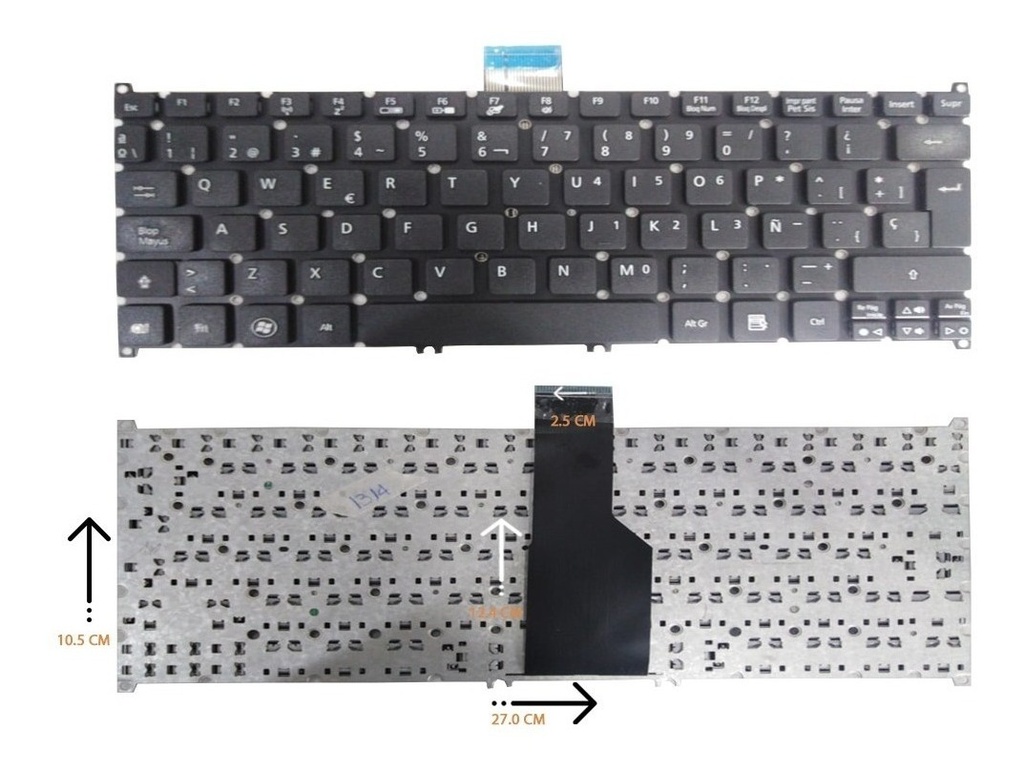 Teclado Acer S3-725 / V5-171-V5 / V5-171 V5-131 756