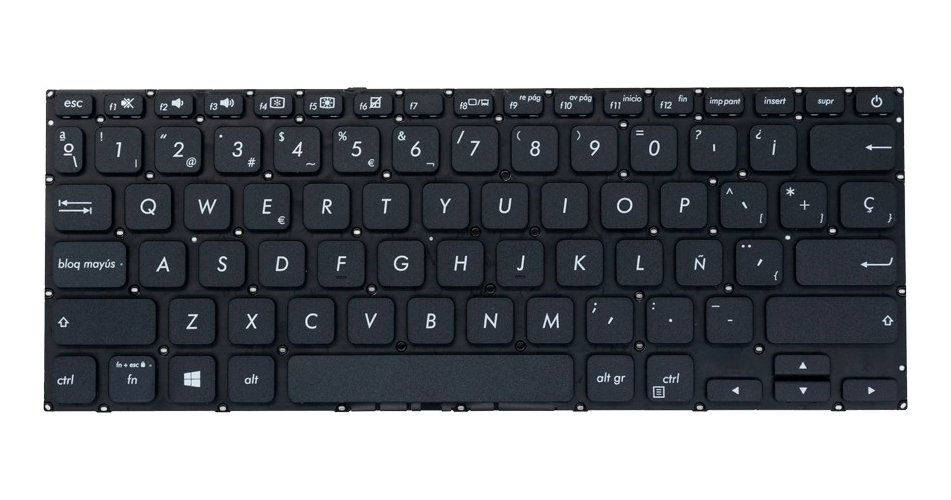 TECLADO ASUS X412 X412F X412FA X412U X412UB X412UA X412D X412 S412 D412