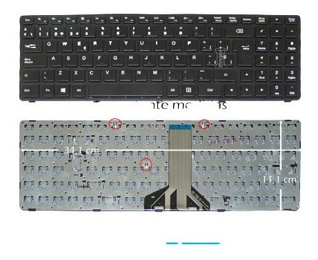 Teclado Repuesto Para Lenovo Ideapad 100-15IBD