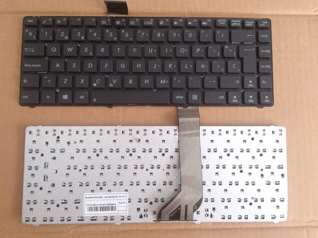 Teclado Portátil Asus A45VD / N46 / R400V / K45V