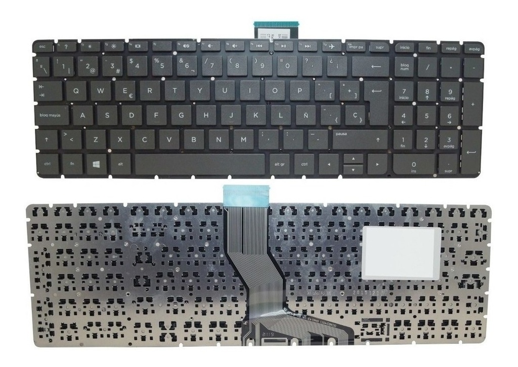 Teclado Portátil Hp 15-AX 15-BC 15-AU 15-AB 15-AW 15-AK 15Z-AB