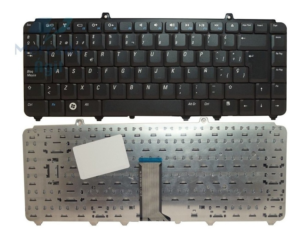 Teclado Portátil Dell 1525 / 1545 / 0P446J / XPS M1330 NEGRO