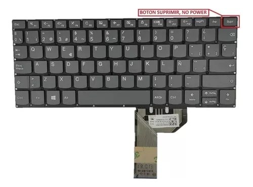 TECLADO LENOVO Yoga 330-11igm 330-11 120s-11iap 120s-11Flex 6-11IGM SIN POWER