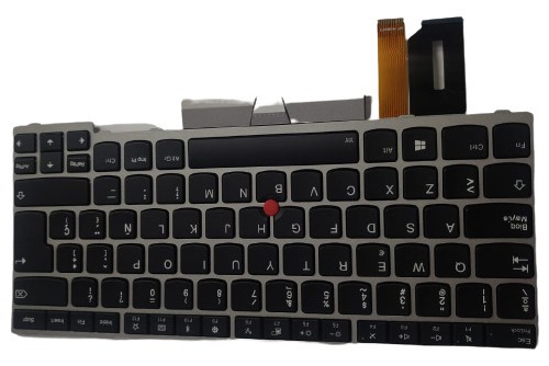 TECLADO PORTATIL LENOVO THINKPAD E480 L480 L380 E490 GRIS