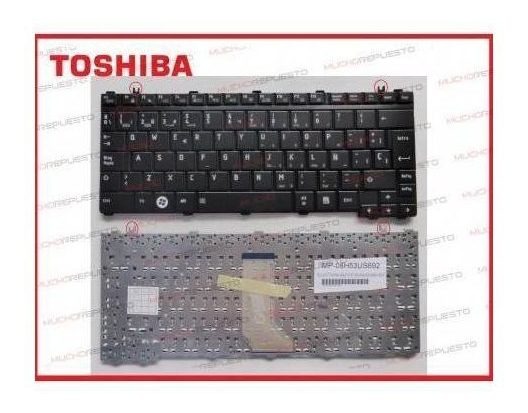Teclado Portátil Toshiba A600 / M800 / T130D / U400