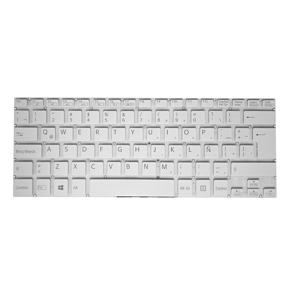 Teclado Sony SVF14 / SVF1421S1E / SVF142 BLANCO