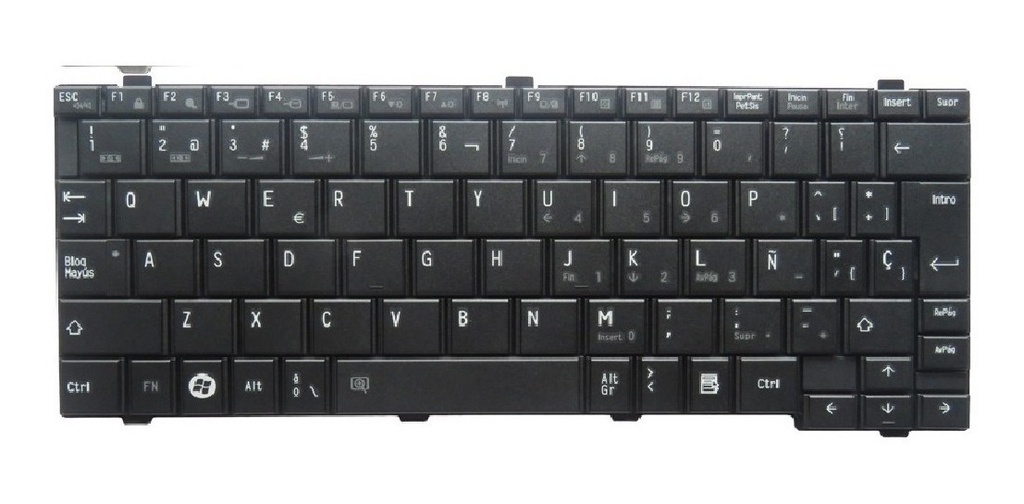 Teclado Toshiba T115 / NB250 / T110 / NB515 /