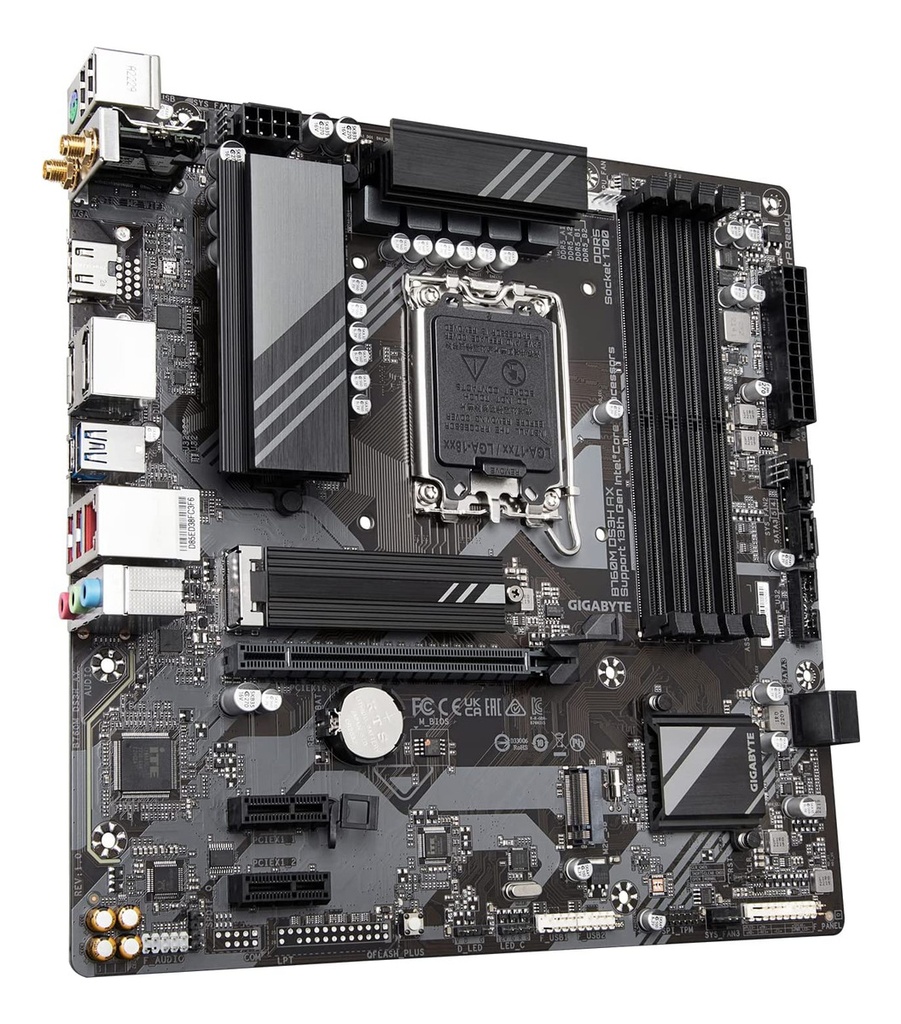 BOARD B760M DS3H AX GIGABYTE LGA 1700/ Intel/ B760/ M-ATX/ DDR5 /WIFI