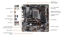 BOARD B760M DS3H AX GIGABYTE LGA 1700/ Intel/ B760/ M-ATX/ DDR5 /WIFI