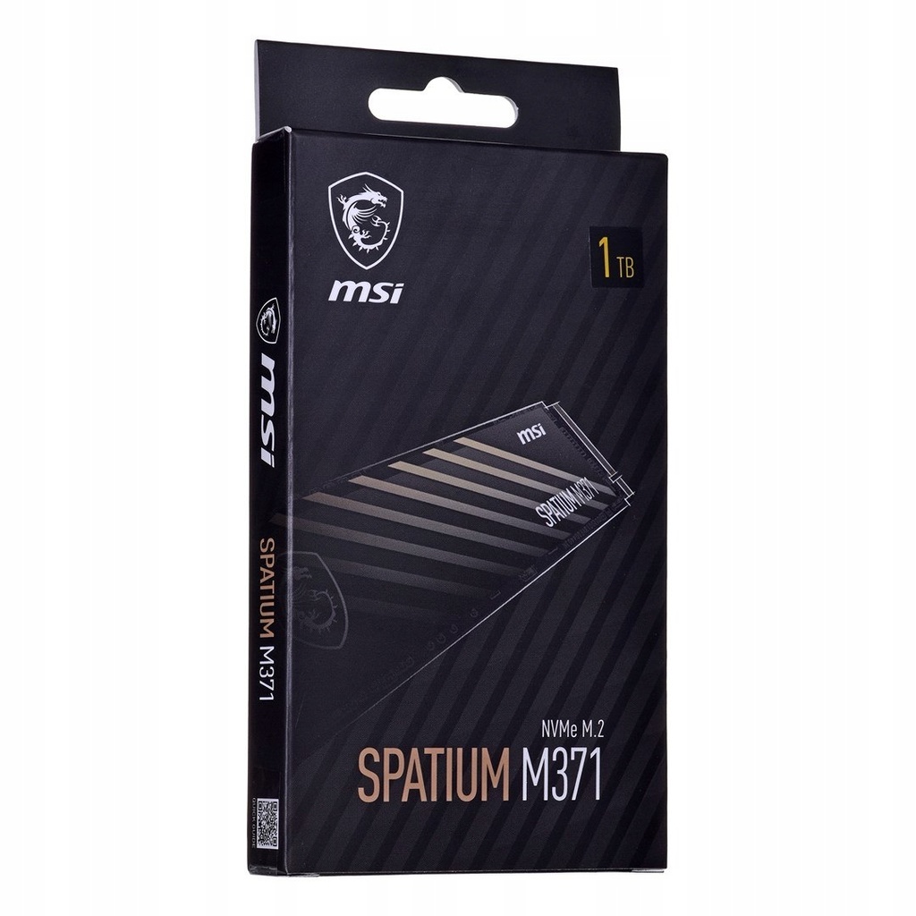 SSD MSI Spatium M371 NVMe M.2 1TB PCI Express 4.0 3D NAND
