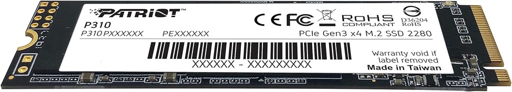 SSD NNVe 960GB P310 PATRIOT Gen3x4