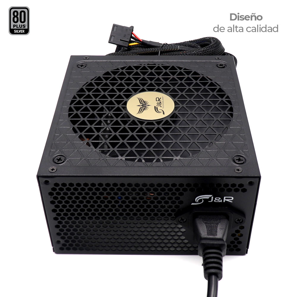 FUENTE DE PODER JYR 450W 80 PLUS SILVER