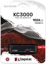 SSD Kingston KC3000 PCIe 4.0 NVMe M.2 1024 GB SKC3000S/1024G