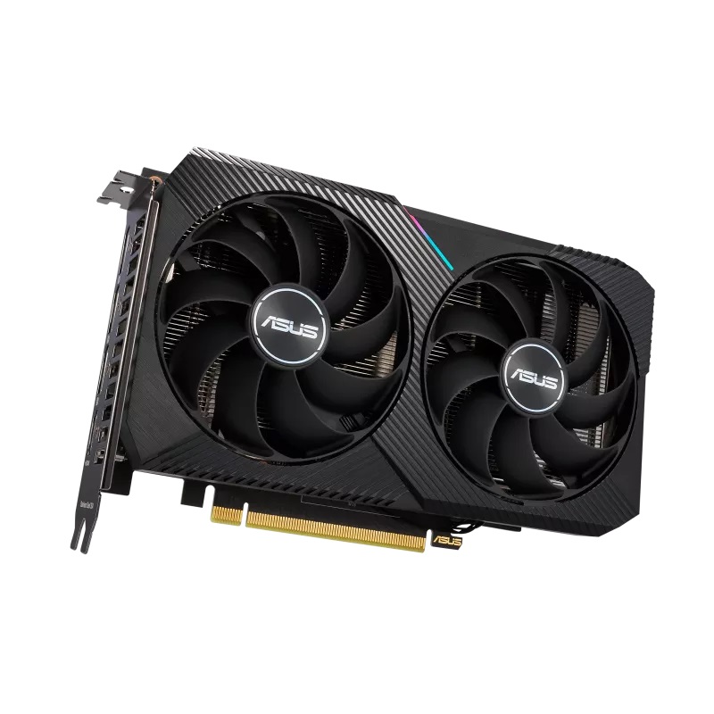 ASUS Tarjeta gráfica dual NVIDIA GeForce RTX 3050 OC Edition Gaming - PCIe 4.0, memoria GDDR6 de 8 GB
