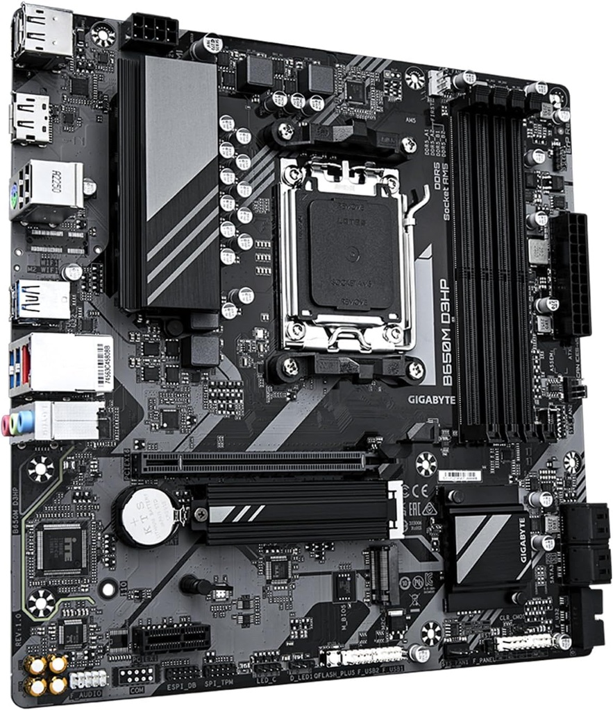 GIGABYTE B650M D3HP (AM5/ LGA 1718/ AMD/ B650/ Micro ATX
