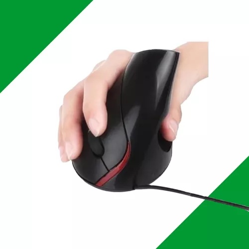 MOUSE ERGONOMICO USB 2ND GENERACION NEGRO