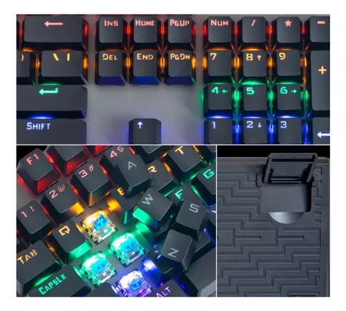 TECLADO GAMER MECANICO MOD: 606(K79)