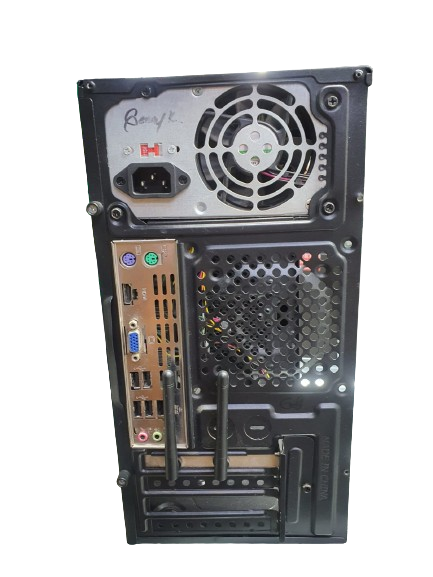 CPU UNITEC INTEL CORE I5 3470 B.H61 BIOSTAR RAM DDR3 8GB SOLIDO 256GB WIFI