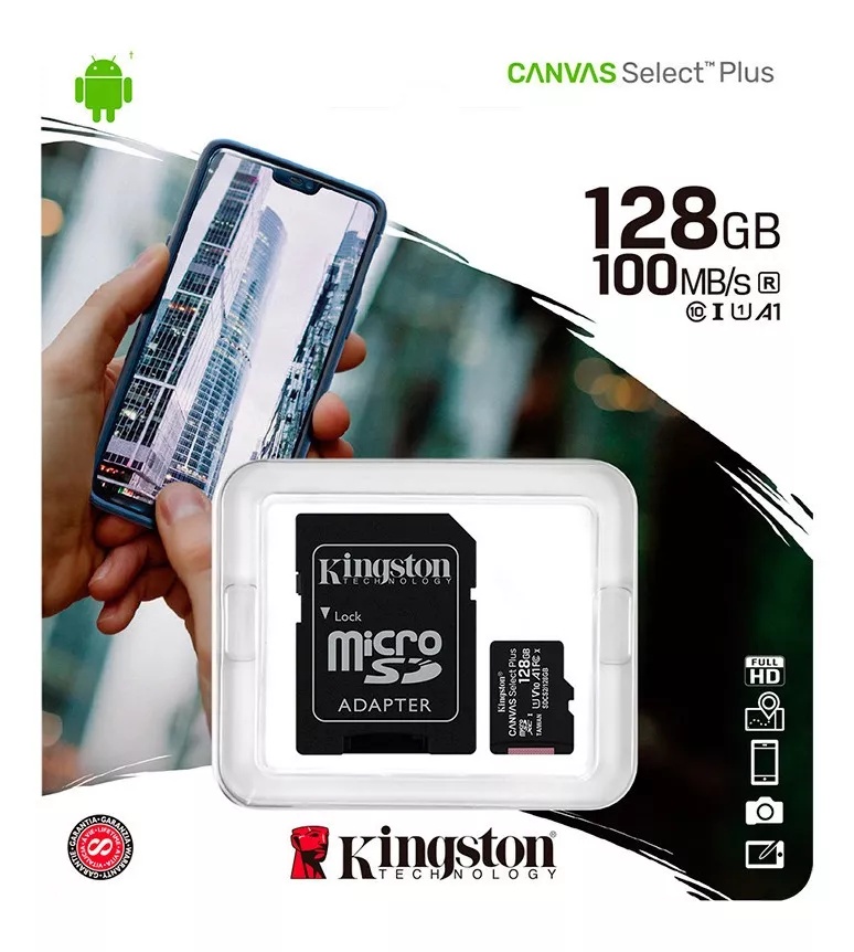 Memoria Micro SD 128GB Kingston