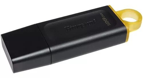 Memoria Usb Kingston Datatraveler Exodia 128gb Usb 3.2 Negro