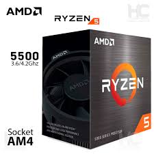 Procesador Ryzen 5 5500 3.6Ghz