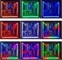 Tira LED RGB direccionable para PC, tira magnética ARGB de arco iris difusa de 2 x 15.7 pulgadas para Aura SYNC de 5 V, 3 pines, fusión Gigabyte RGB, sincronización de luz mística MSI