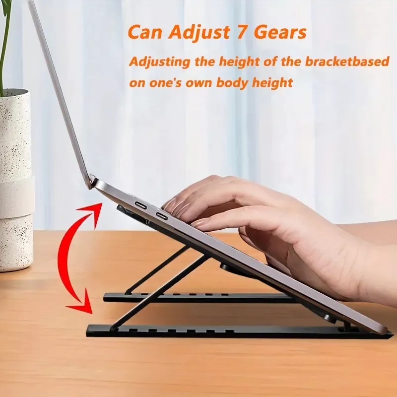 Base Soporte Para Portatil en Aluminio 7 Posiciones