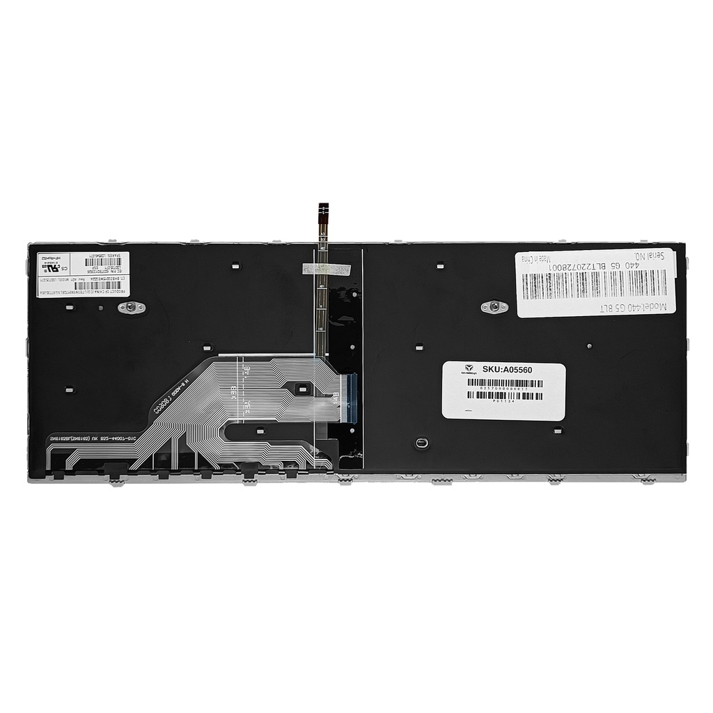 TECLADO COMPATIBLE PORTATIL HP PROBOOK 430 G5 440 G5 445 G5 RETROILUMINADO