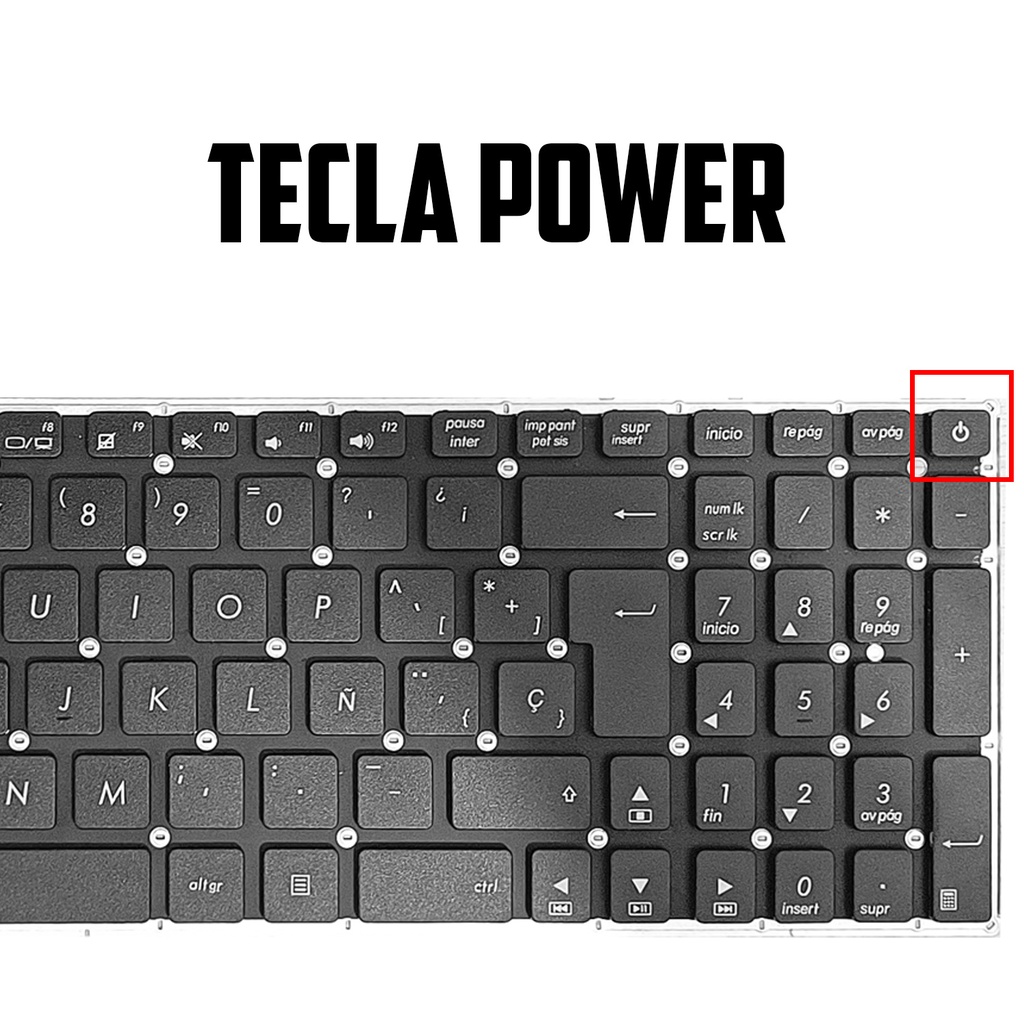 Teclado Portátil Asus Vivobook X540 / F540SA X543