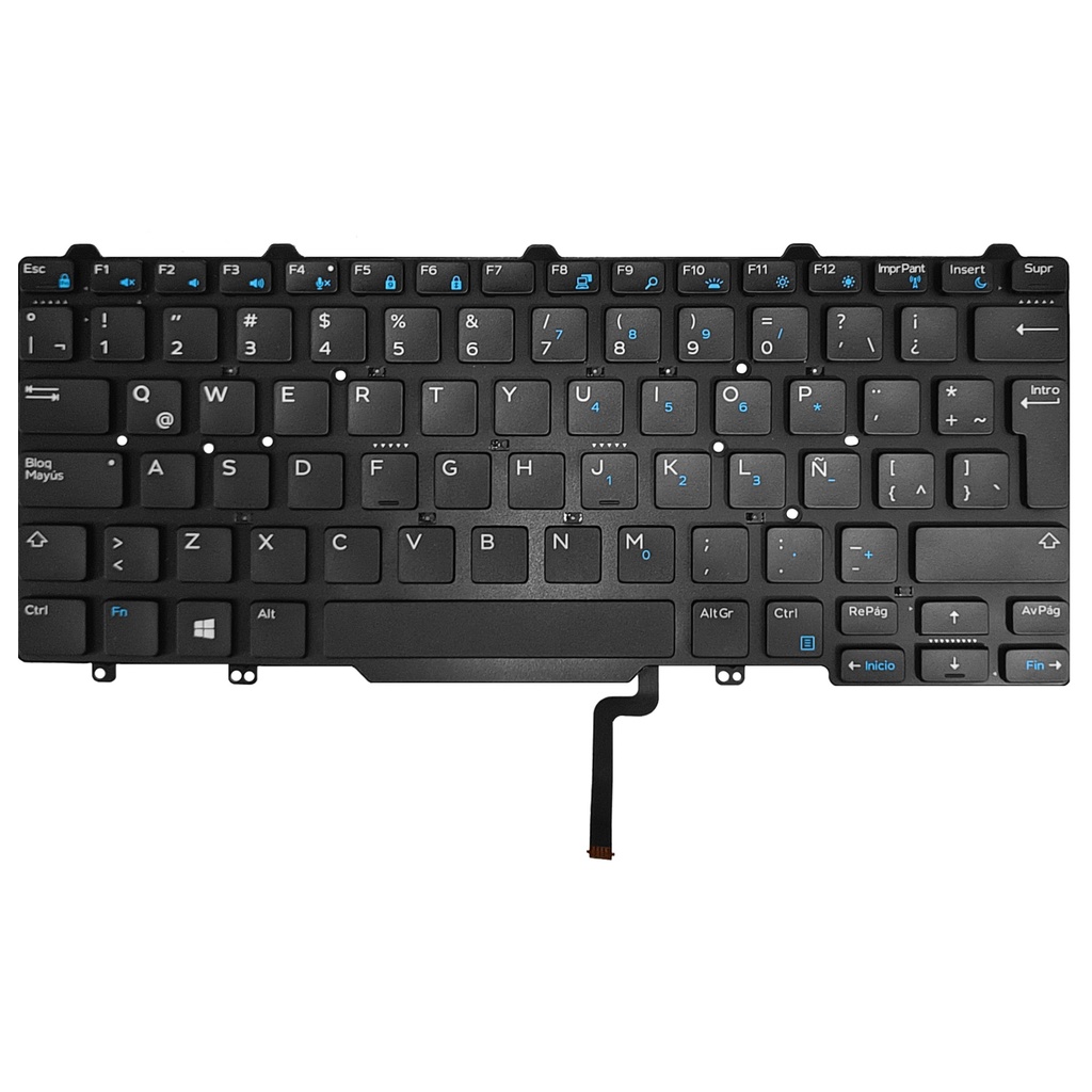 TECLADO DELL LATITUDE  E7470 3340 3350 E5450 E5470