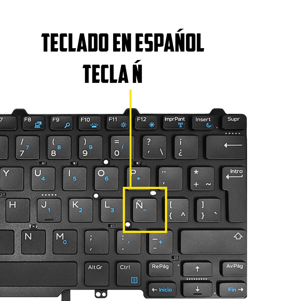 TECLADO DELL LATITUDE  E7470 3340 3350 E5450 E5470