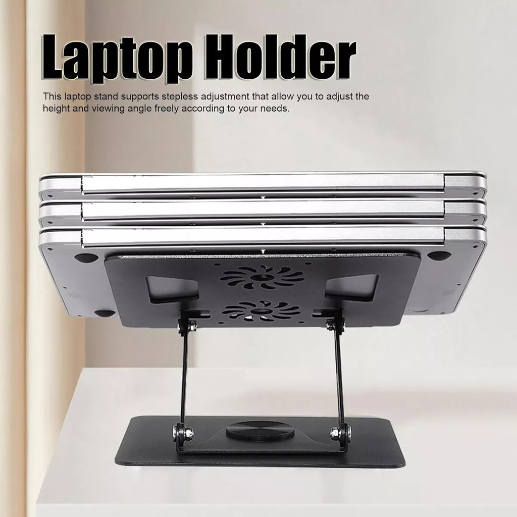Soporte para portátil 2 Ventiladores YL-906