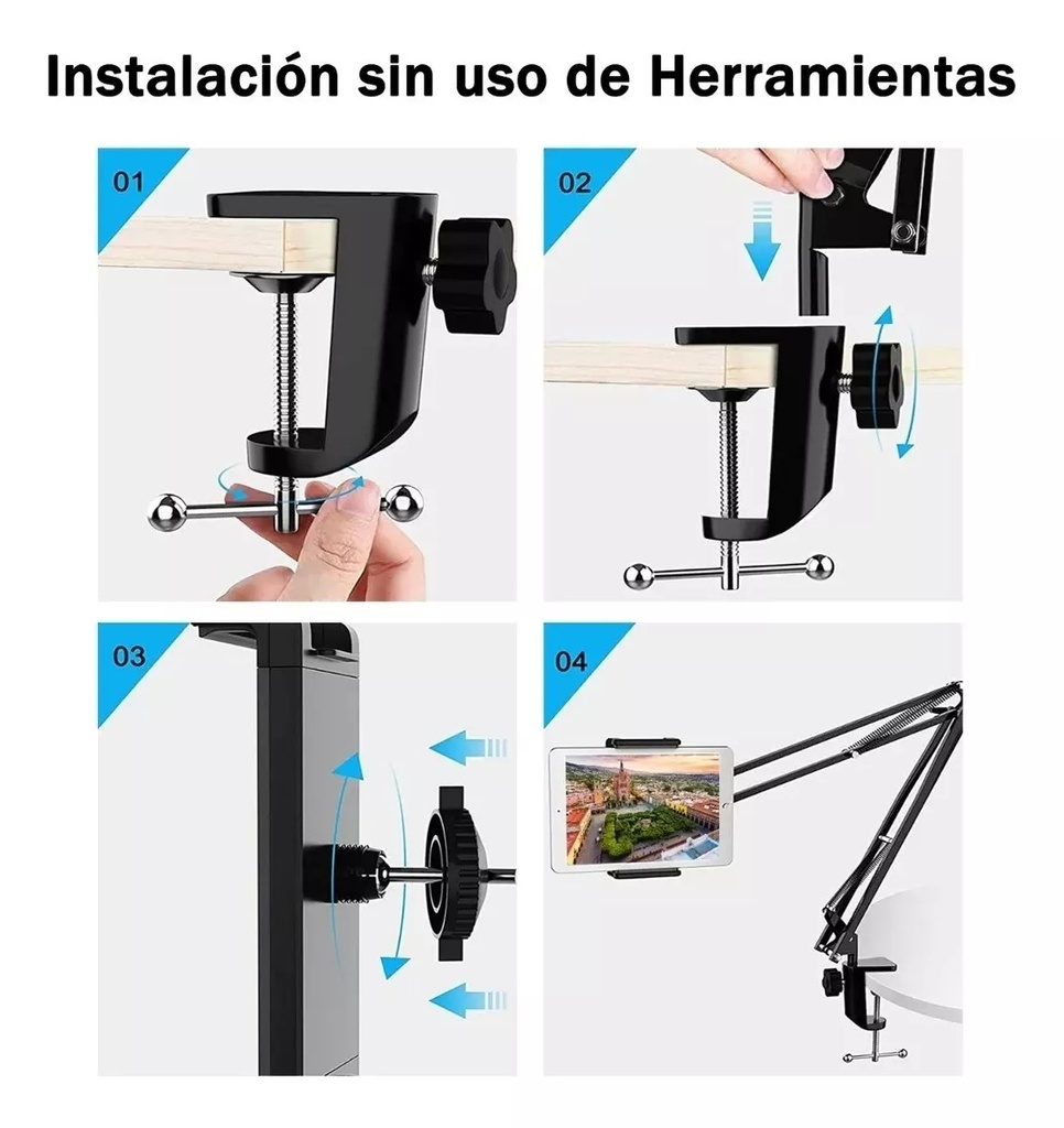 Soporte Plegable 4 brazos XB-02