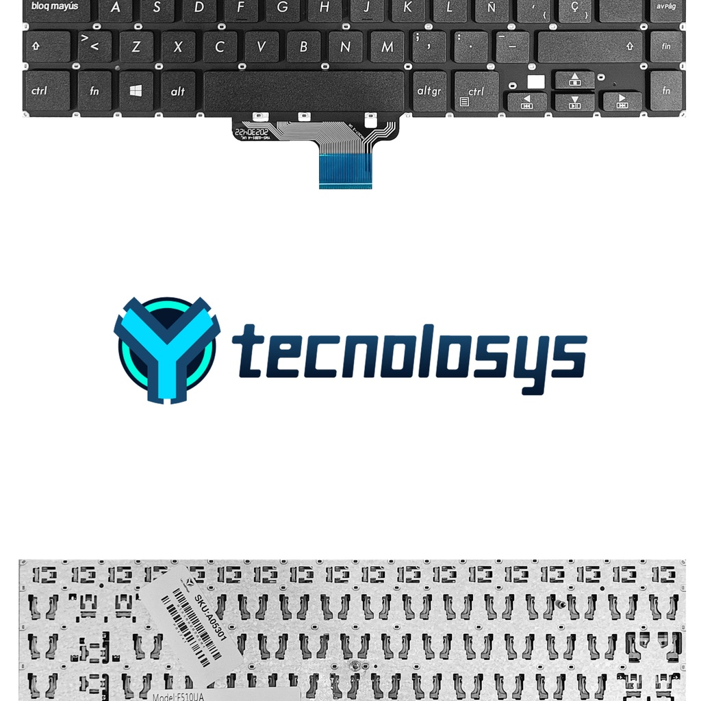 TECLADO ASUS VIVOBOOK K510  X510Q  X510QA  F510UA X510U X510 K510 S510 A510
