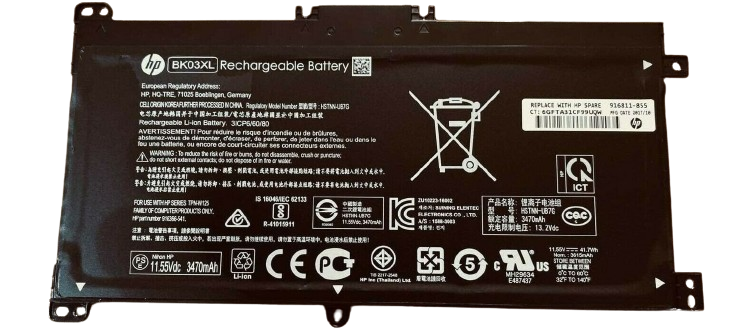 Batería Hp BK03XL / X360 / 14-M / 14-BA ORIGINAL