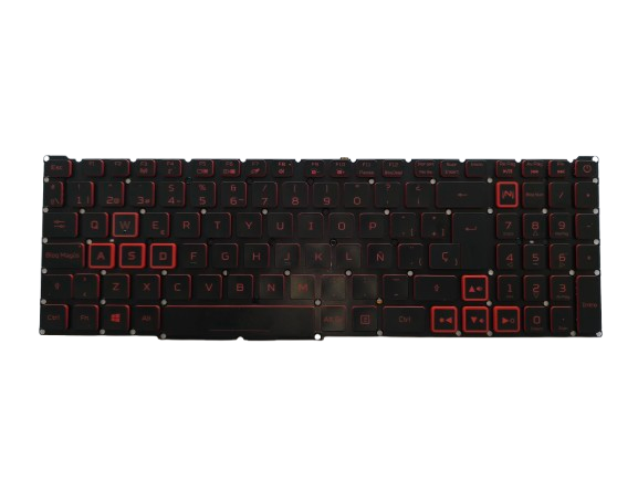 TECLADO PORTATIL ACER NITRO 5 AN515-58 AN515-56 AN515-57 AN515-54 AN515-46 AN517-42 AN517-55 N22C1 N20C1