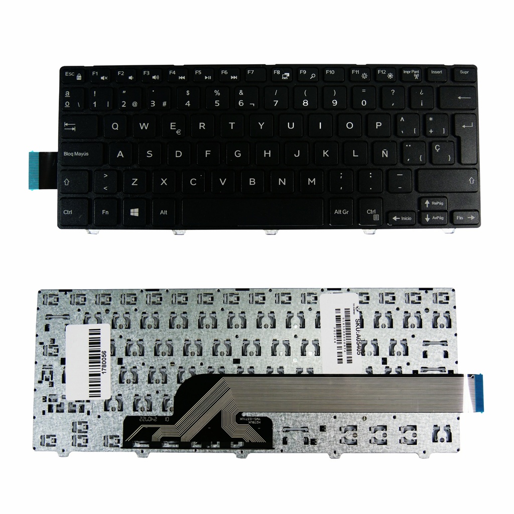 Teclado Dell Inspiron 14-3000/14-3447/14-3441/14-5445/14 - 3467