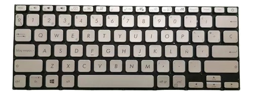 TECLADO ASUS X409 X415 PLATEADO