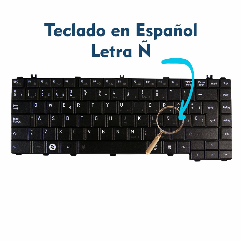 Teclado Toshiba C600 C645 L640D / S3370 / L600
