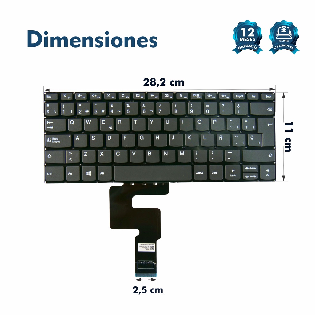 TECLADO LENOVO IDEAPAD V330-14IKB V330-14ARR V330-14ISK 330S-14 S330-14