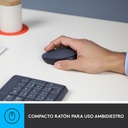 Combo Teclado y Mouse Logitech MK235 + Pad Mouse 80x30cm Negro